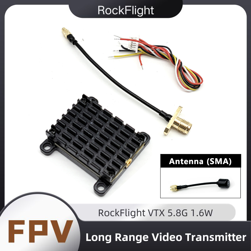 RockFlight TX663 VTX 5.8G 48CH - Drone Racing Vtx recension och pris
