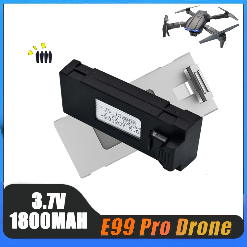 1-10pcs E99 Pro Drone Battery  - Eachine Drone E58 recension och pris