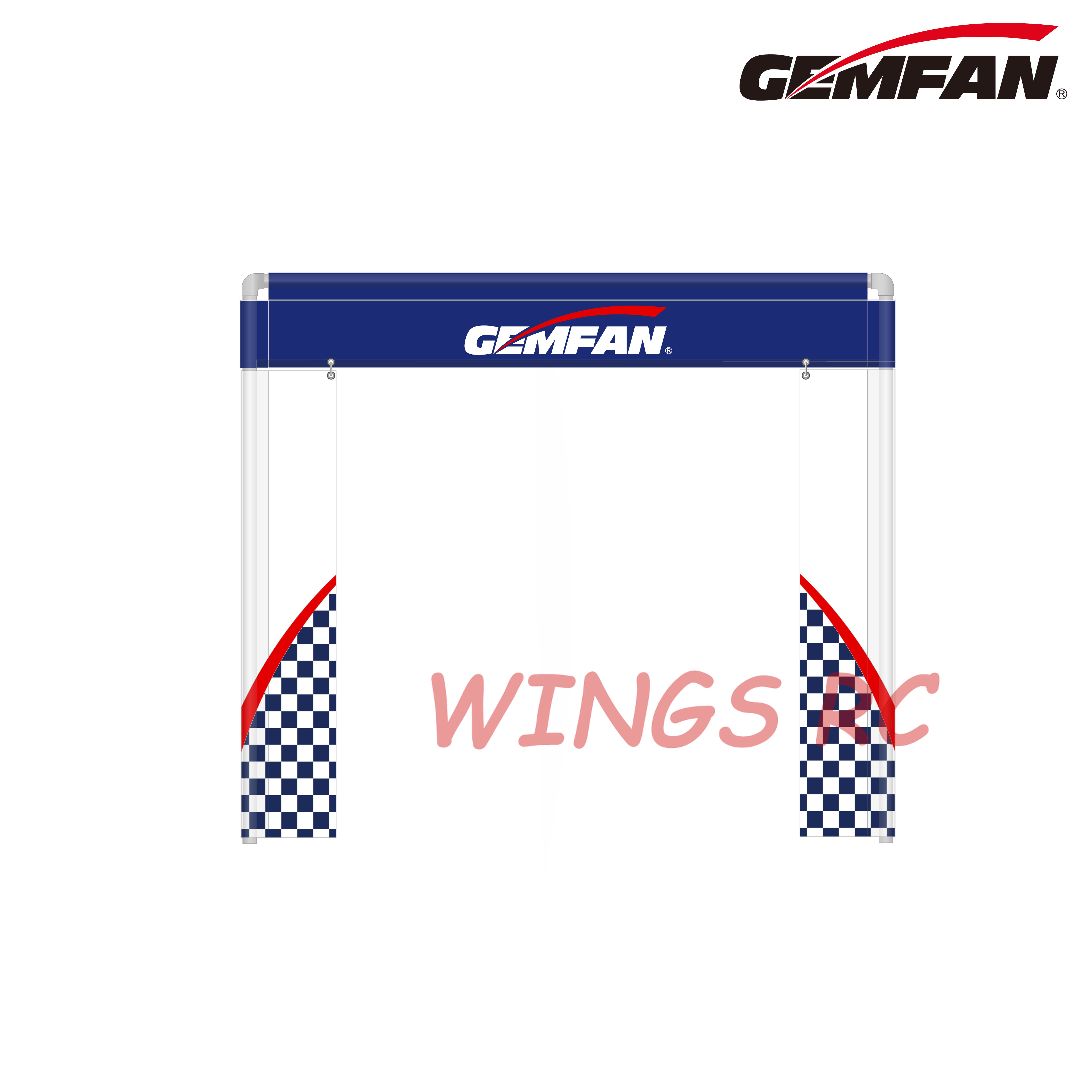 Gemfan 213*183CM FPV Race Gate - Drone Racing Gate recension och pris
